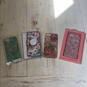 Lot of 4 - Fits 6 6s 7 or 8 plus iPhone Cases